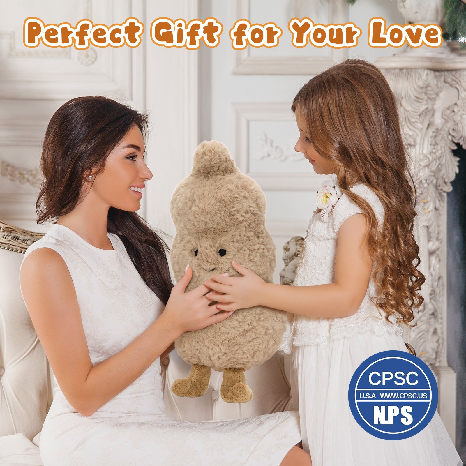 4-in-1 Peanut Plush Toy