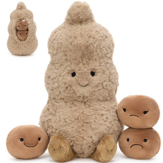 4-in-1 Peanut Plush Toy